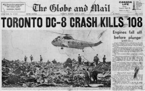 Air Canada DC-8 crash, The Globe and Mail, Jul 6, 1970