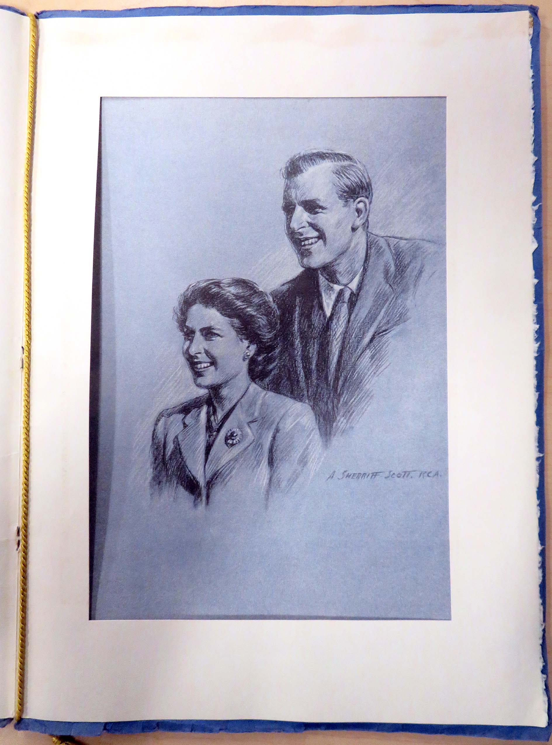 1951 Royal Visit Scrapbook page 8