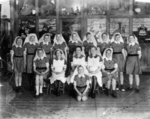 Carleton School First Aid Class 1945